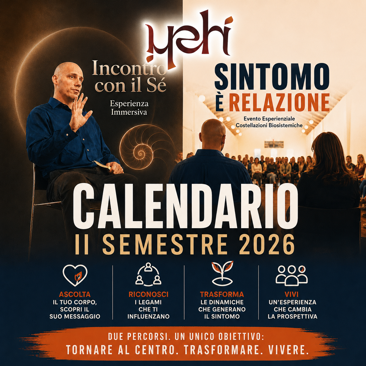 Novità importanti: Calendario II SEMESTRE 2026